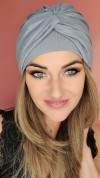 Turban szary