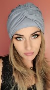 Turban szary