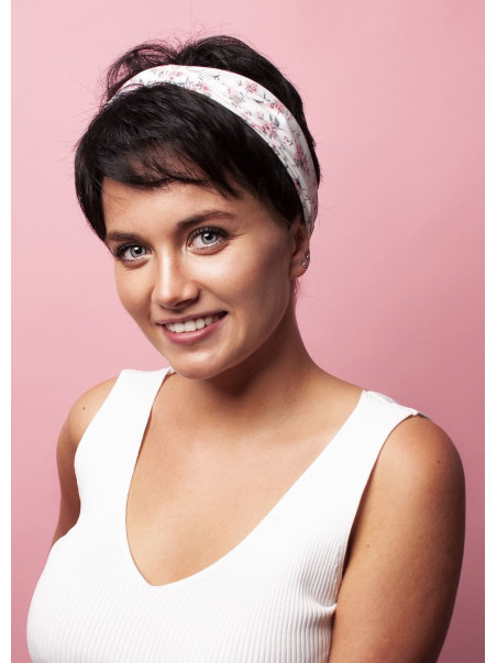 Syntetyczna peruka krótka czarna - Laura- Sklep internetowy online