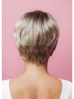 Krótka peruka synetyczna- blond - Sklep internetowy
