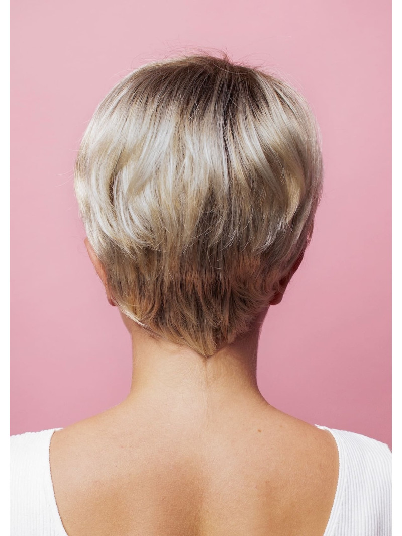 Krótka peruka synetyczna- blond - Sklep internetowy