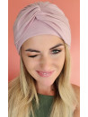 Rózowy turban Laura - po chemioterapii - Sklep internetowy online