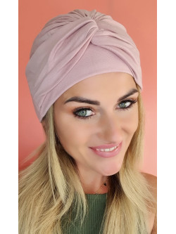 Rózowy turban Laura - po chemioterapii - Sklep internetowy online