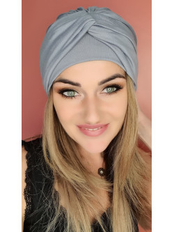 Turban damski Szary - po chemioterapii - Sklep internetowy online
