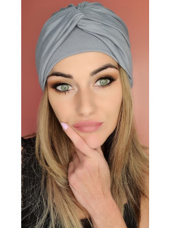 Turban damski Szary - po chemioterapii - Sklep internetowy online