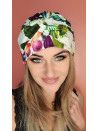 Turban w kwiaty Agata II - po chemioterapii - Sklep internetowy online