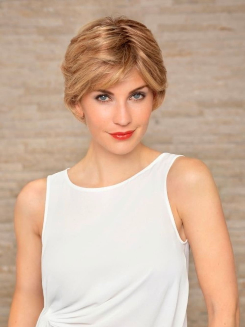 Peruka damska naturalna blond - Krótka - Sklep internetowy