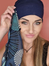 turban wiskozowy z szarfa - po chemioterapii - sklep internetowy