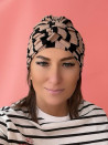 Wiskozowy turban - we wzorki - Sklep internetowy