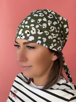 Bambusowy turban - zielony - Sklep internetowy