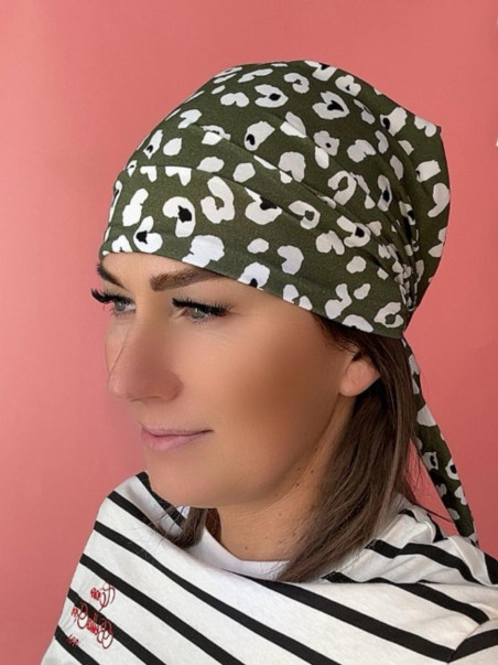 Bambusowy turban - zielony - Sklep internetowy