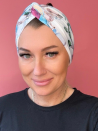 Szyfonowy turban - z opaską - Sklep internetowy