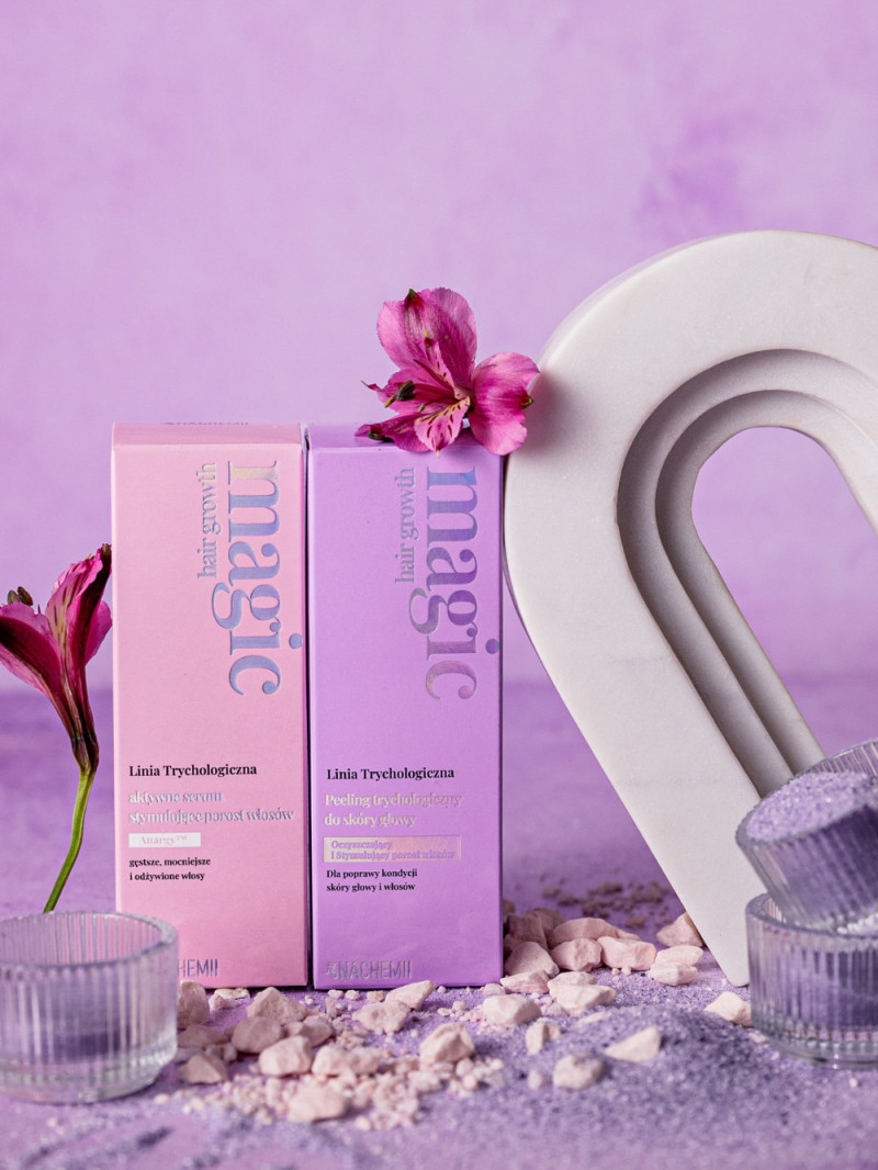 Peeling trychologiczny + serum na porost włosów | Zdrowa skóra głowy