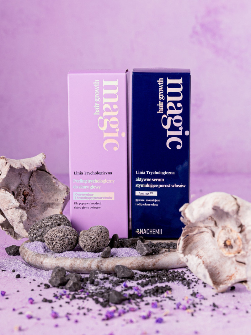 Peeling trychologiczny + serum na porost włosów | Zdrowa skóra głowy