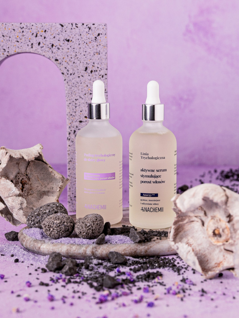 Peeling trychologiczny + serum na porost włosów | Zdrowa skóra głowy
