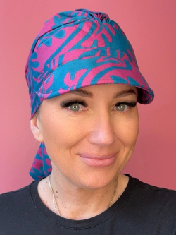 Letni turban - z daszkiem - sklep internetowy