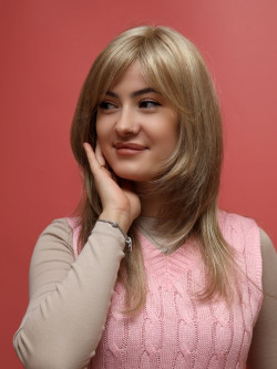 Peruka syntetyczna - blond - sklep internetowy