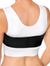 Pas kompresyjny po operacji piersi Amoena Anatomical Belt - czarny - zdjęcie 2
