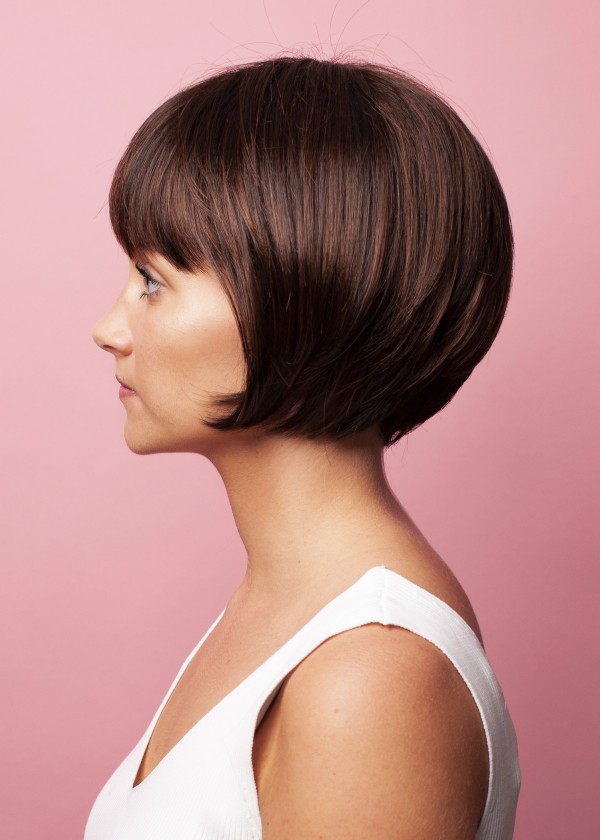 Peruka syntetyczna brązowa- Marcelina - Sklep internetowy