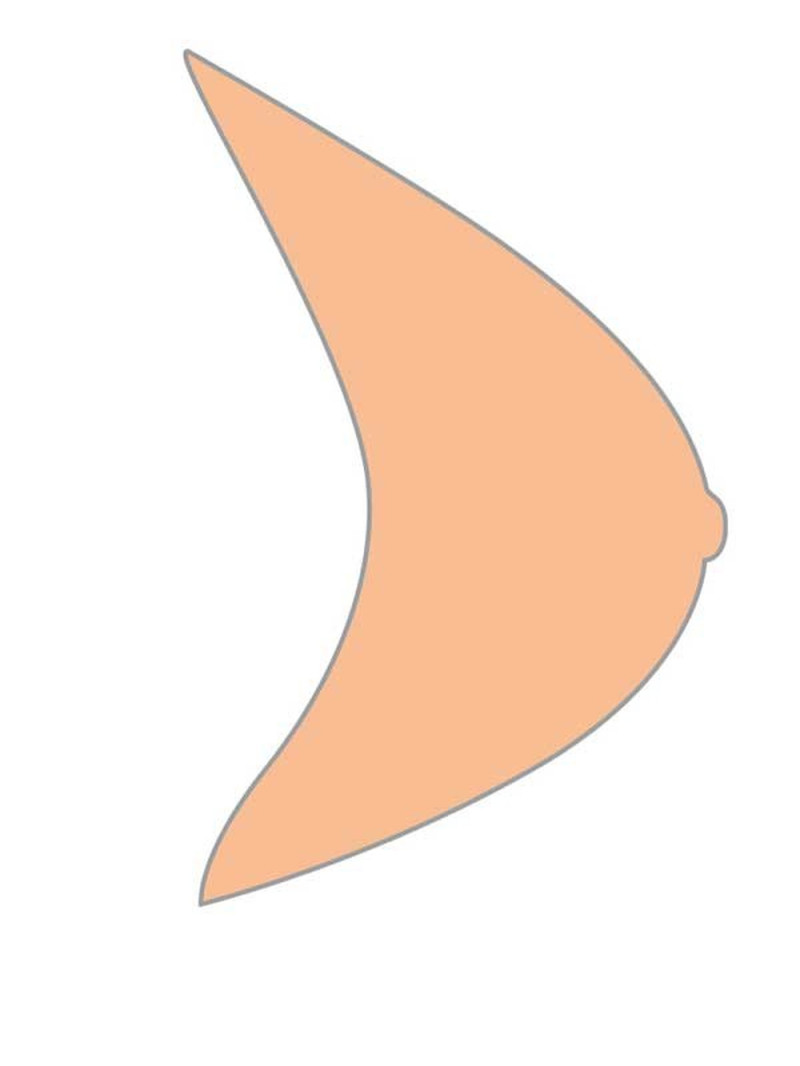 Proteza piersi Amoena Essential 1S silikonowa - kość słoniowa - zdjęcie 3