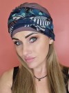 Brązowy turban - po leczeniu onkologicznym - sklep internetowy
