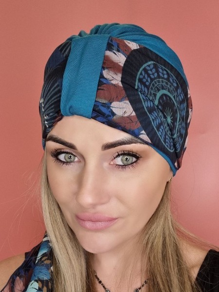 Turban mit Schärpe – nach der Chemotherapie – Online-Shop Polen