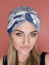 Turban wiskozowy, szary - po chemioterapii - sklep internetowy