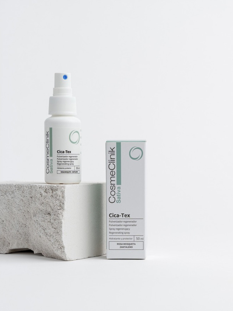 Spray regeneracyjny na blizny i oparzenia SATIVA CICA-TEX – zdjęcie 2