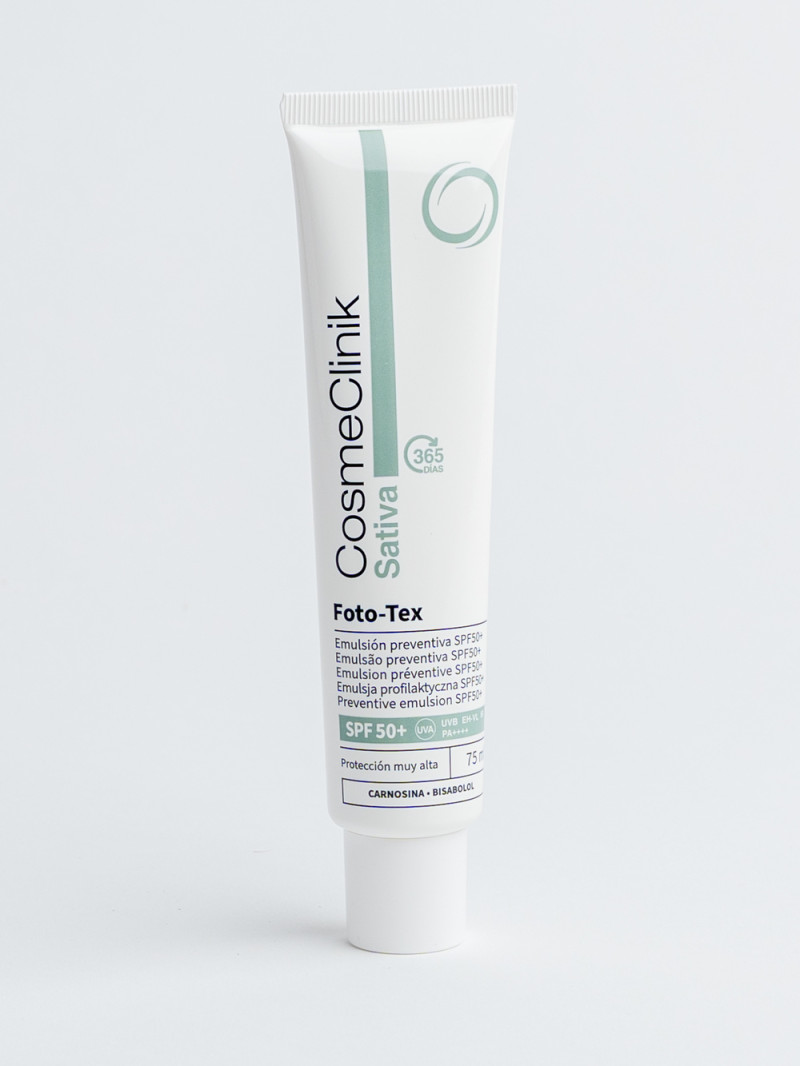 Emulsja przeciwsłoneczna SPF 50+ SATIVA FOTO-TEX – zdjęcie 1