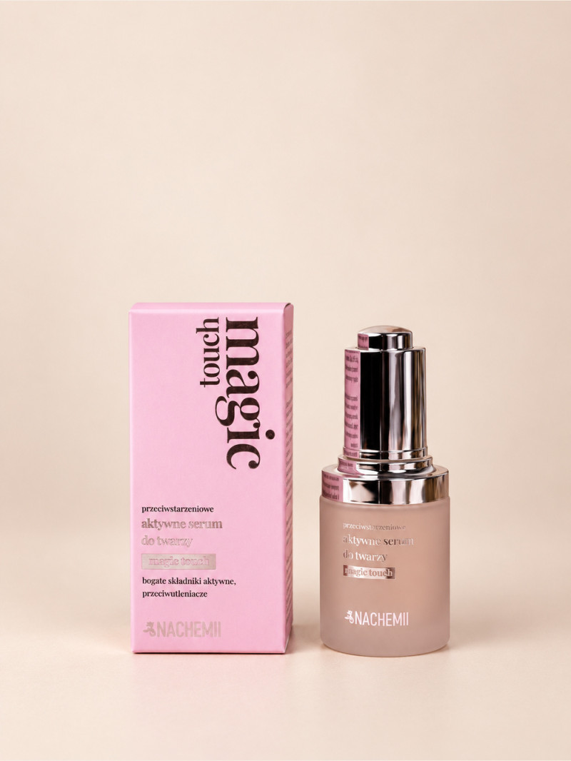 Serum Magic Touch do pielęgnacji twarzy i nawilżenia, 30 ml