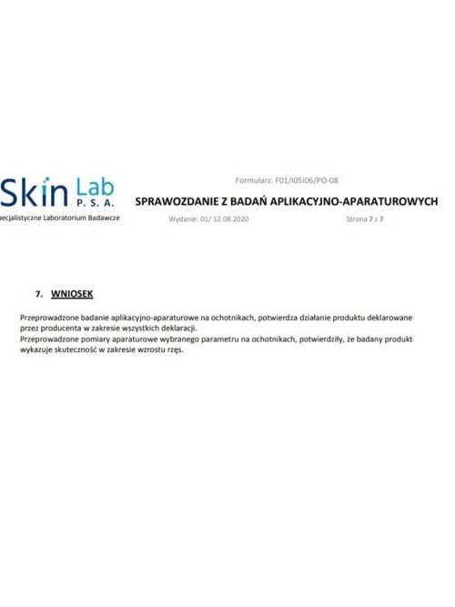 Serum na porost rzęs i brwi - Sklep internetowy