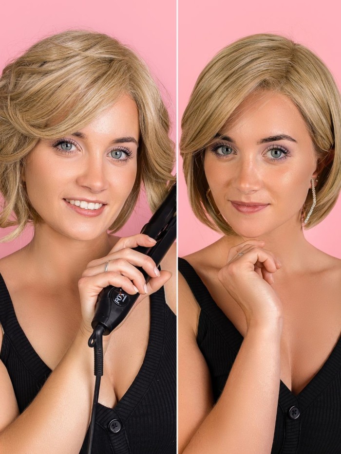 Syntetyczna peruka, termoodporna - Tatiana - sklep internetowy