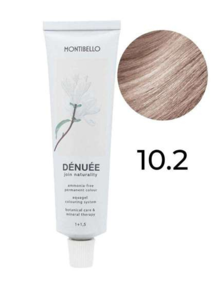 Farba po chemioterapii MONTIBELLO - 10.2 perłowy, platynowy blond.