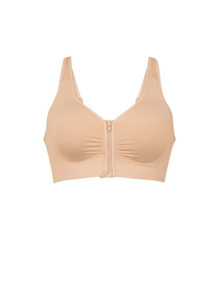 Lynn beżowy - biustonosz bez fiszbin