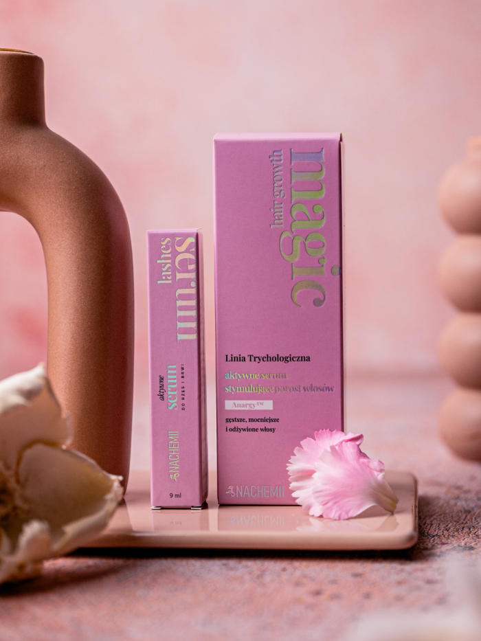 Zestaw NACHEMII - Serum do włosów + do rzęs i brwi