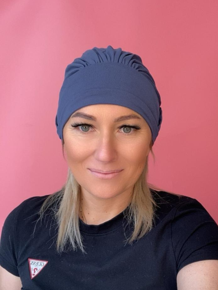 Bambusowy turban - z szarfą - Sklep internetowy