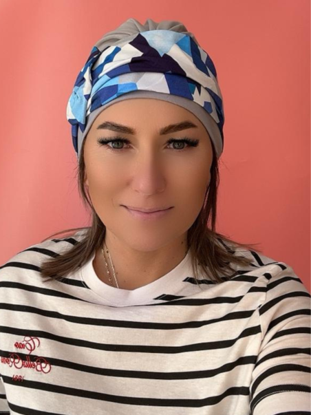 Turban z kokardką - wiskozowy - Sklep internetowy