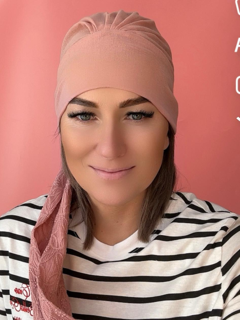 Bawełniany turban - z szarfami - Sklep Internetowy