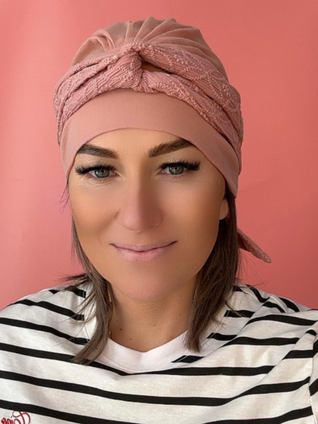 Bawełniany turban - z szarfami - Sklep Internetowy