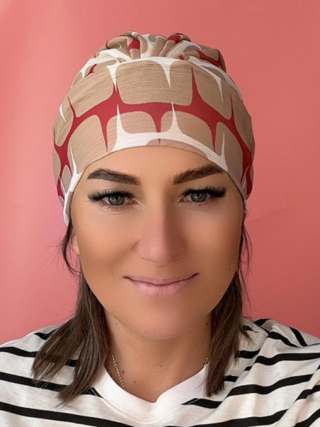 Szyfonowy turban - z opaską - Sklep internetowy