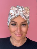 Bawełniany turban - z kokardą - Sklep internetowy
