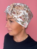 Bawełniany turban - z kokardą - Sklep internetowy