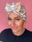 Bawełniany turban - z kokardą - Sklep internetowy