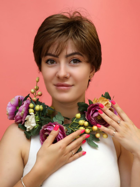 Peruka syntetyczna - z grzywką - Sklep Internetowy