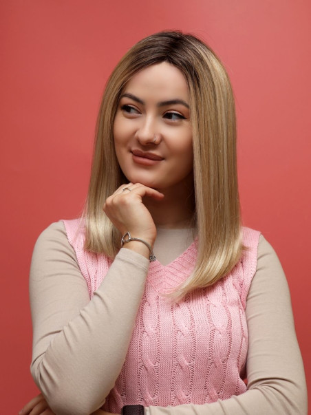 Syntetyczna peruka - blond - Sklep internetowy