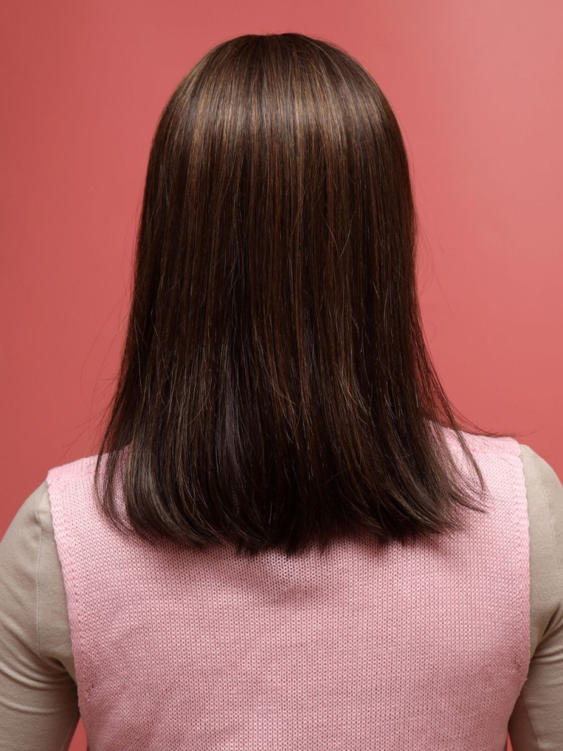 Syntetyczna peruka - brąz - Sklep internetowy