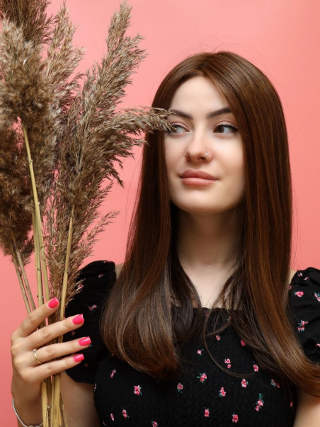 Długa peruka - syntetyczna - sklep internetowy