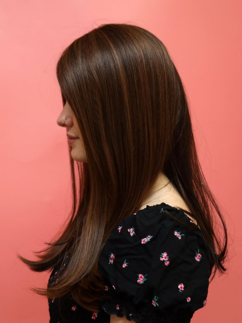 Długa peruka - syntetyczna - sklep internetowy