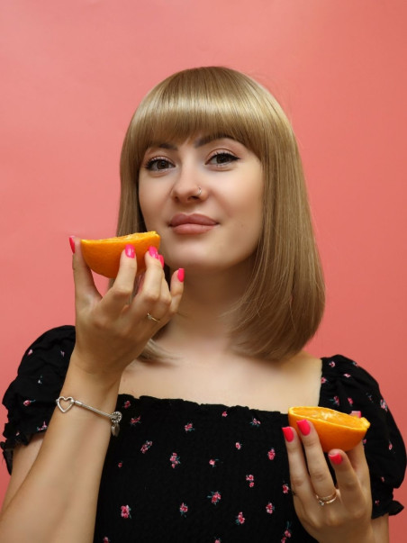 Peruka syntetyczna - blond - Sklep internetowy